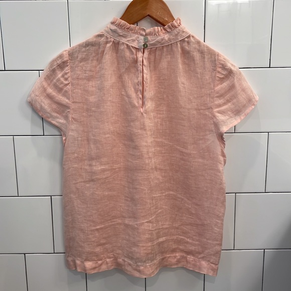 Bella Dahl Small Linen top - Picture 3 of 7